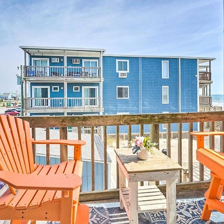 North Topsail Condo - Steps To Beach! North Topsail Beach Buitenkant foto