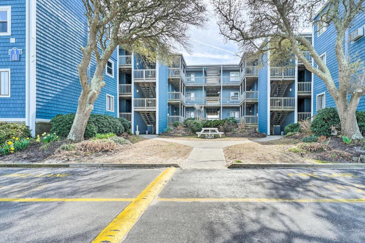 North Topsail Condo - Steps To Beach! North Topsail Beach Buitenkant foto