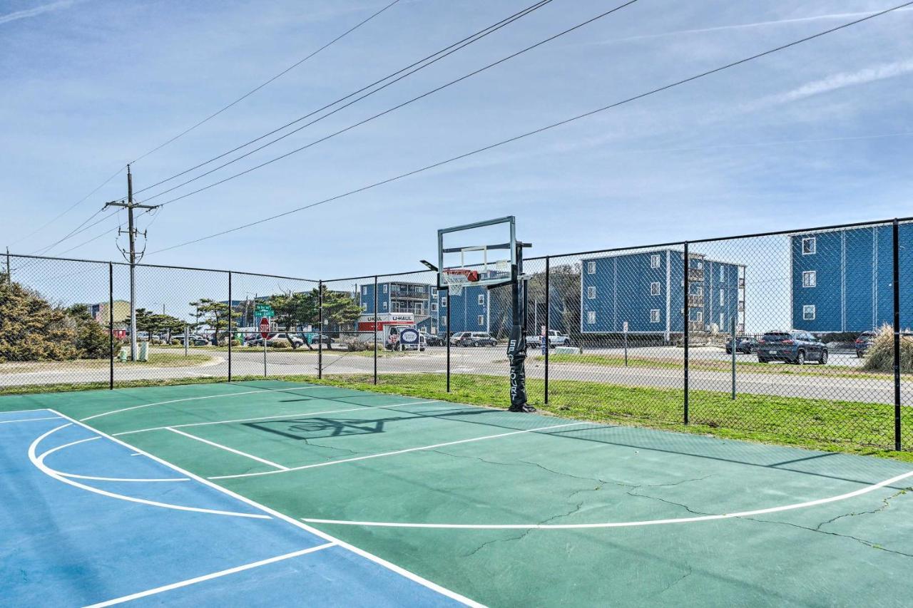 North Topsail Condo - Steps To Beach! North Topsail Beach Buitenkant foto