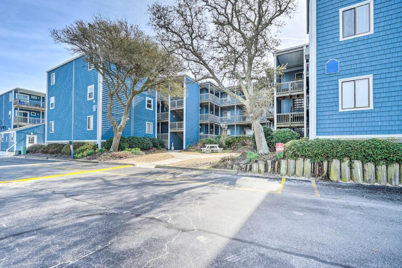 North Topsail Condo - Steps To Beach! North Topsail Beach Buitenkant foto